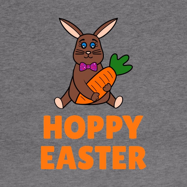 HOPPY Easter Bunny Carrot by SartorisArt1